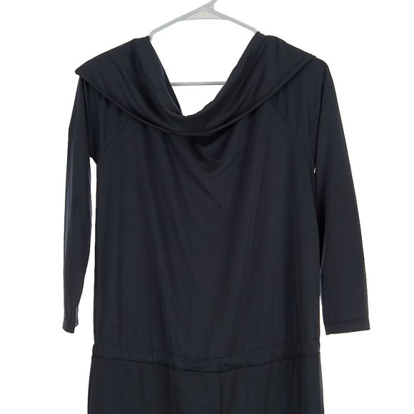 Fabletics Gray Tess Off Shoulder Jumpsuit Small - Picture 6 of 8